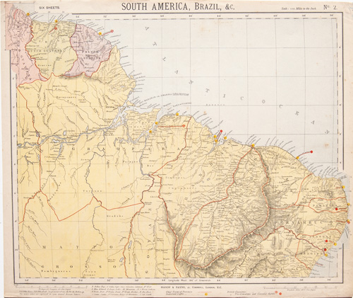 South America, Brazil, &c.